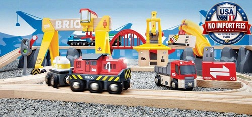 Brio cargo railroad deluxe - cargo, set