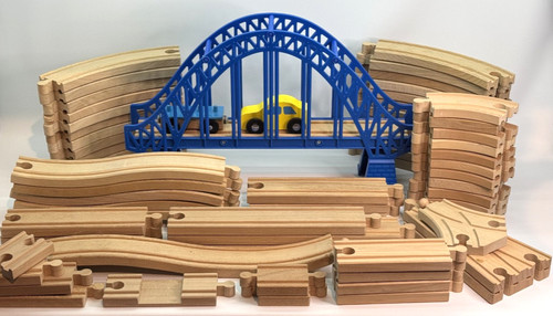 Brio wooden train set lot - brio,