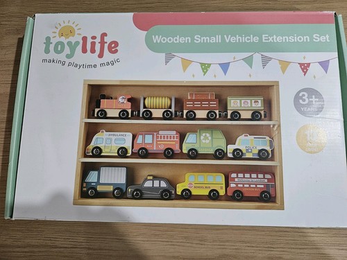 New wooden vehicle set - vehicle,
