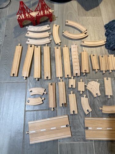 Wooden railway tracks brio - railway,