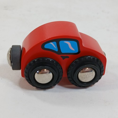 Brio wooden red car from - red,
