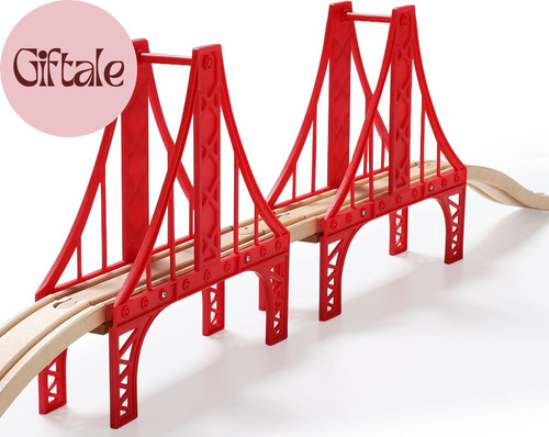 Wooden train set - train, accessories