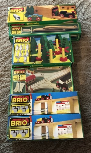 Vintage brio railway wooden - brio,
