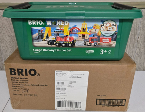 Brio 33097 cargo railway - brio,