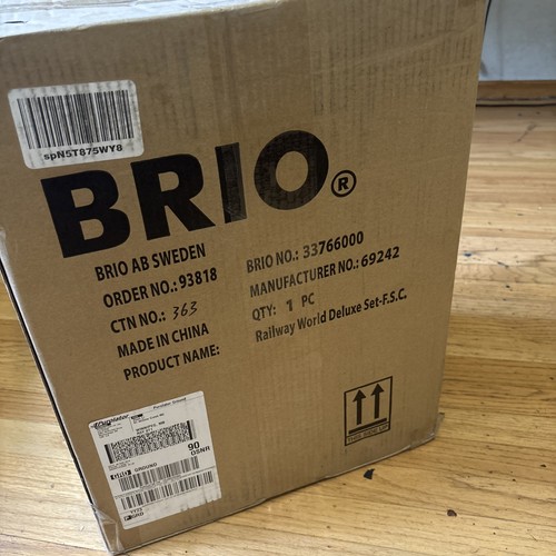 Brio railway world deluxe - brio,