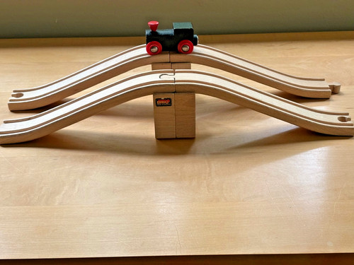 Vintage brio wooden train set - brio,