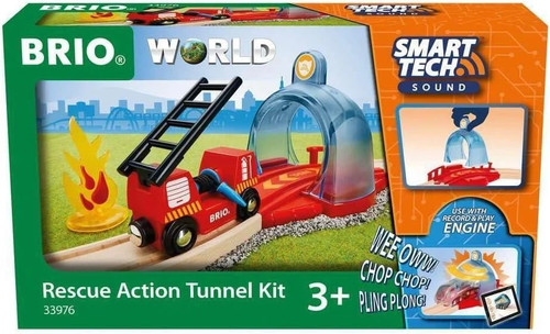 Brio rescue action tunnel - action,