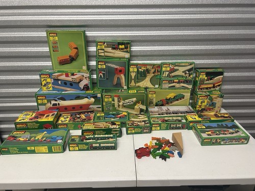 Brio train set lot read - lot, of