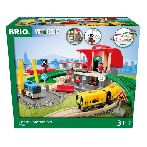 Brio central station set - station,