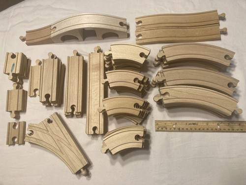 Wooden train track - wooden,