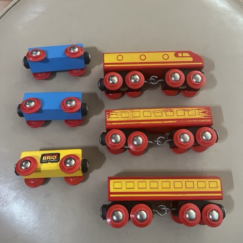 Vintage brio red diesel train - diesel,