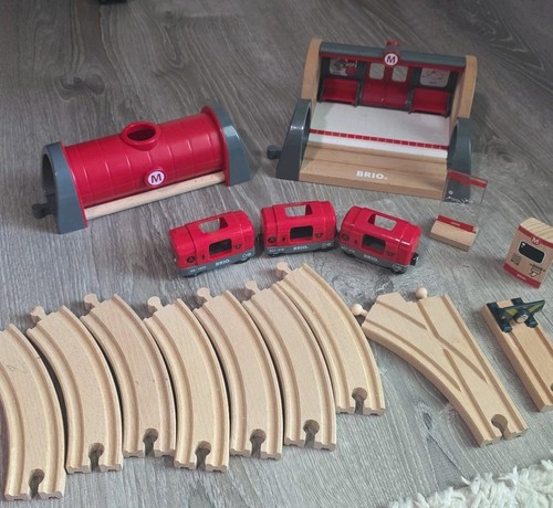 Brio metro railway train set - brio,