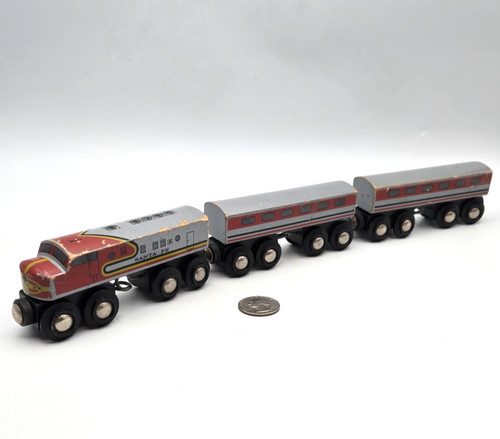 Brio santa train engine - train,