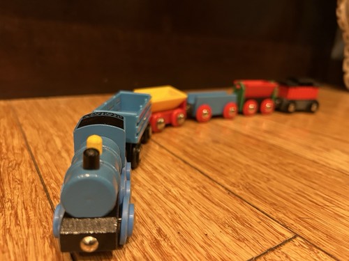 Brio wooden railway train - wooden,