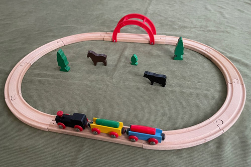 Vintage brio 33120 wooden - vintage,