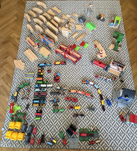 Brio wooden train - train, set
