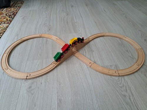 Vintage brio wooden train - vintage,