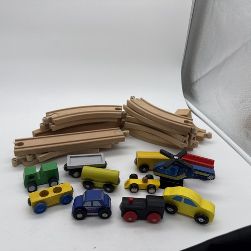 Ikea wooden train set - wooden,