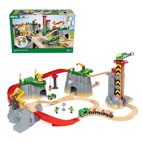 Brio world cargo mountain set - brio,