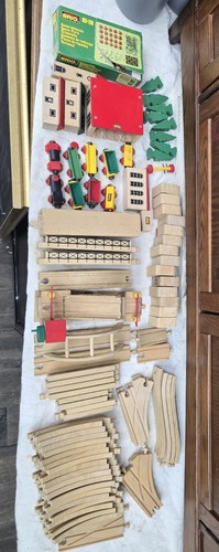 Vintage brio wooden - wooden, train