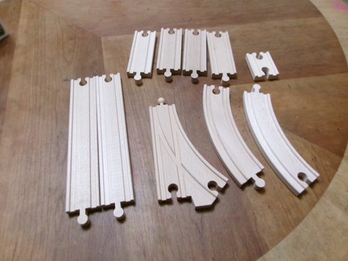 Brio wooden train railway - railway, 10