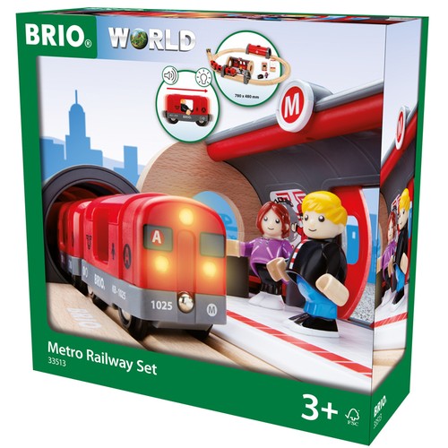 Brio train set metro railway - brio,