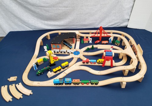 Melissa doug wooden train - &,