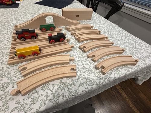 Vintage brio wooden train - brio,