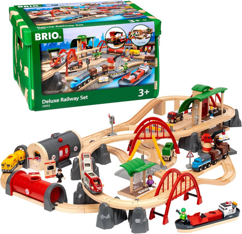 Brio world deluxe railway - deluxe, set