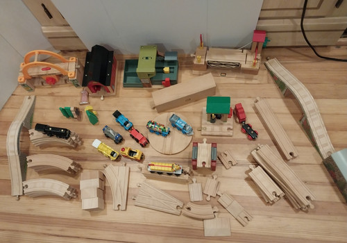 Vtg authentic brio thomas - vtg, &