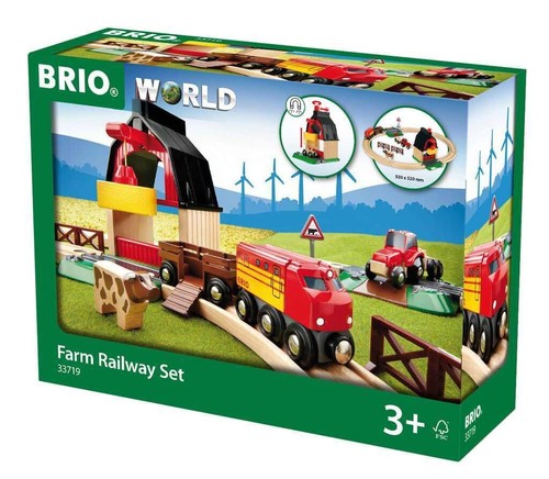 Brio farm railway set - 20, piece