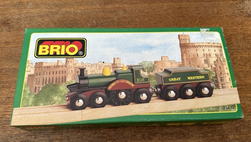 33430 brio world wooden train - wooden,