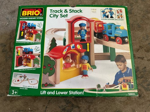 33051 brio wooden train track - brio,