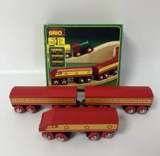 Vintage Brio Red Diesel Train