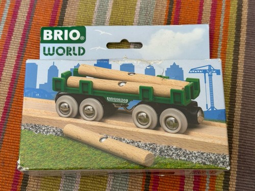 33686 brio wooden train lumber - brio,