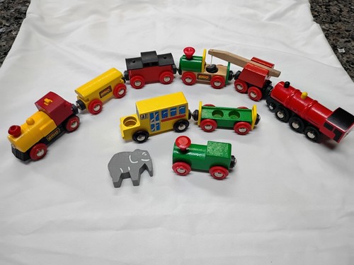 Brio wooden train set pieces - brio,