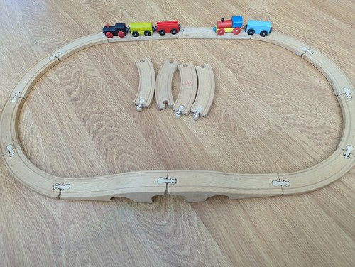 Wooden train set bundle - wooden,