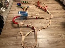 Wooden Railway Train Set