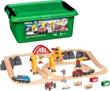 BRIO Cargo Railway Train Set