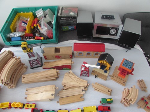 Brio wooden train track set - brio, &