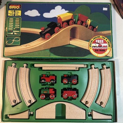 Vintage brio 33125 wooden - 33125,